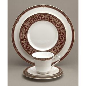New Royal Doulton Tennyson 5-Piece Dinnerware Place Setting, Service for 1